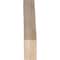 Ekena Millwork 5 1/2"W x 28"D x 28"H Merced Smooth Knee Brace, Douglas Fir BRC06X28X28MRC00SDF - alternate 4